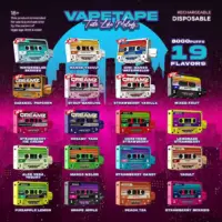 Vapetape 8000 Puffs