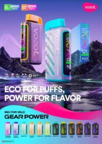 VOZOL GEAR POWER DISPOSABLE 20K PUFFS