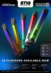 VAPETAPE STIQ 3ML DISPOSABLE POD