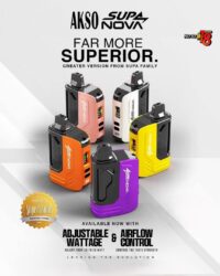 AKSO SUPA NOVA PRO  CART 12,000 PUFFS